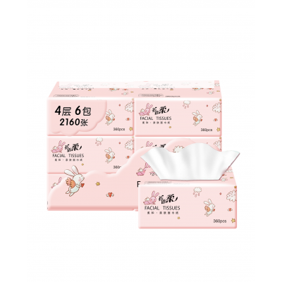 花语柔 柔和亲肤面巾纸