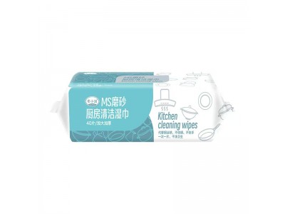 布小润  MS磨砂厨房清洁湿巾