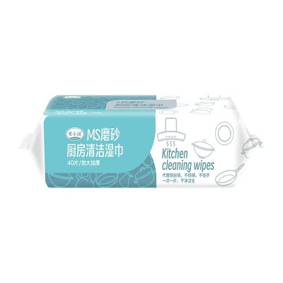 布小润  MS磨砂厨房清洁湿巾