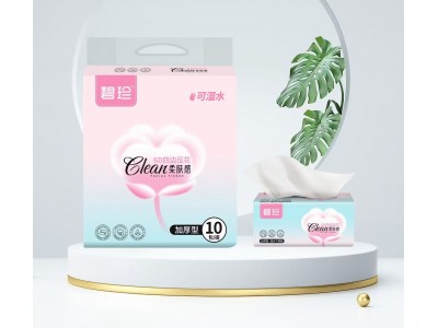 碧珍 可湿水纸抽