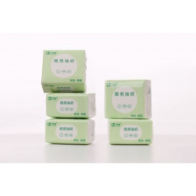 天外蓝 商务纸抽